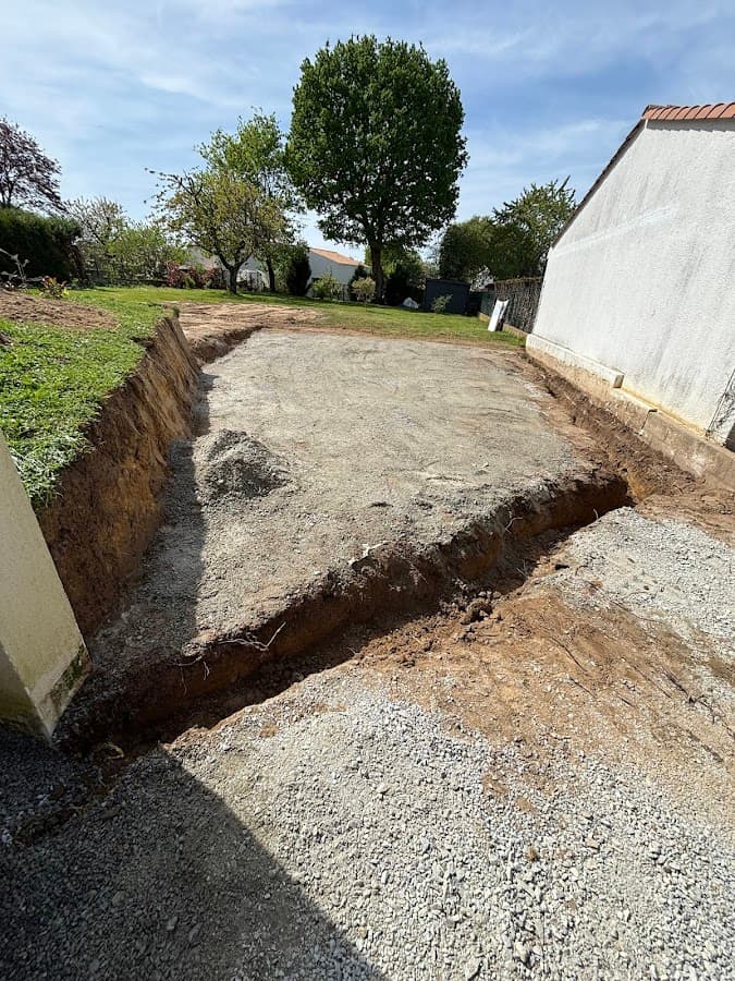 Terrassement fondation · Vendée